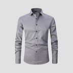 Chemise slim homme à boutons contrastés, six coloris