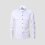 Chemise slim homme à boutons contrastés, six coloris