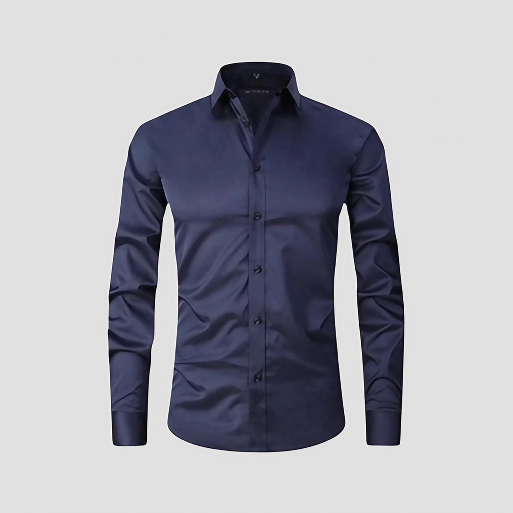 Chemise slim homme à boutons contrastés, six coloris