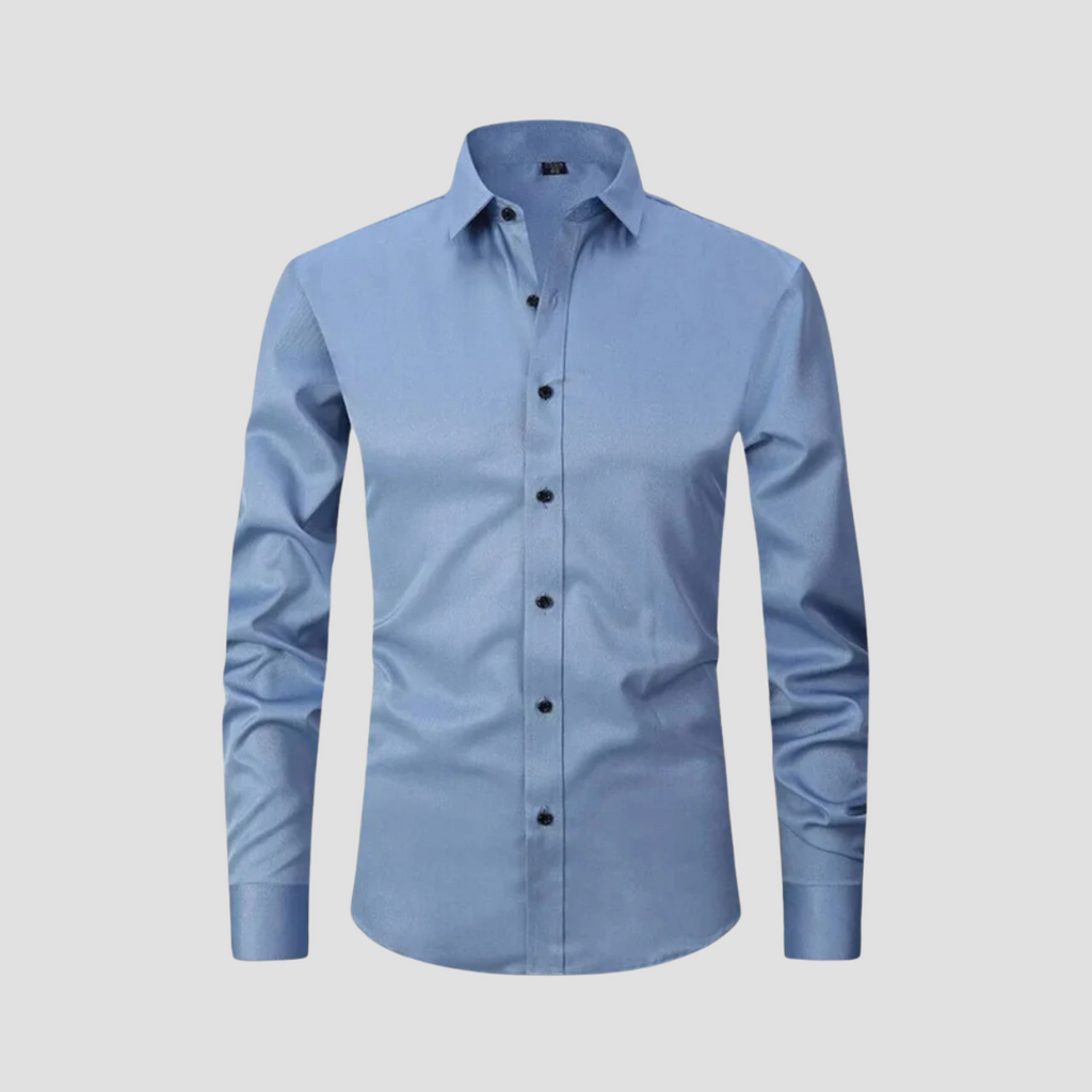 Chemise slim homme à boutons contrastés, six coloris