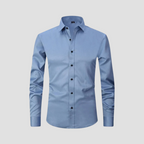 Chemise slim homme à boutons contrastés, six coloris