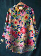Blouse femme à imprimé fleuri, seize motifs, du S au 3XL
