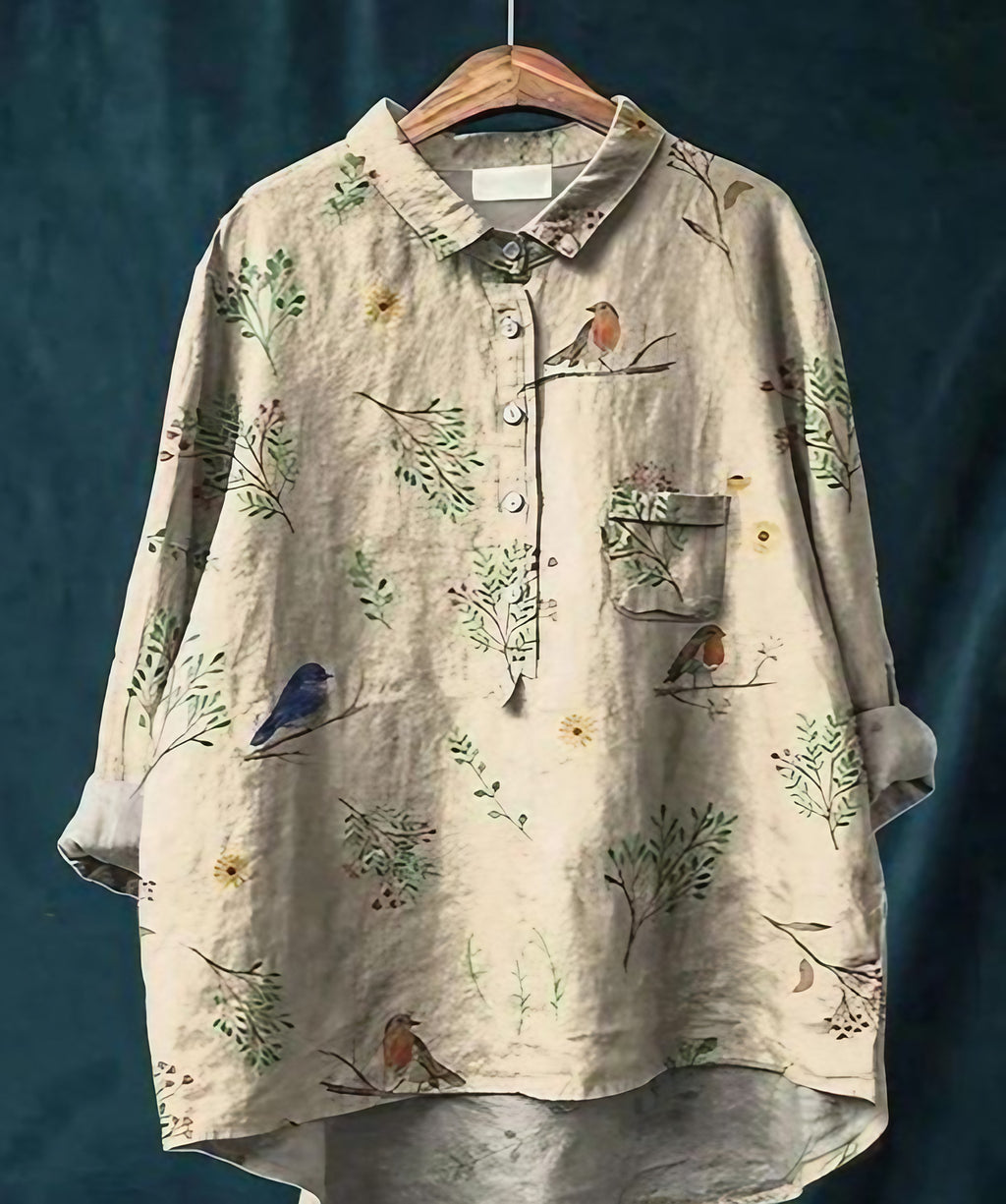 Blouse femme à imprimé fleuri, seize motifs, du S au 3XL