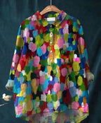 Blouse femme à imprimé fleuri, seize motifs, du S au 3XL
