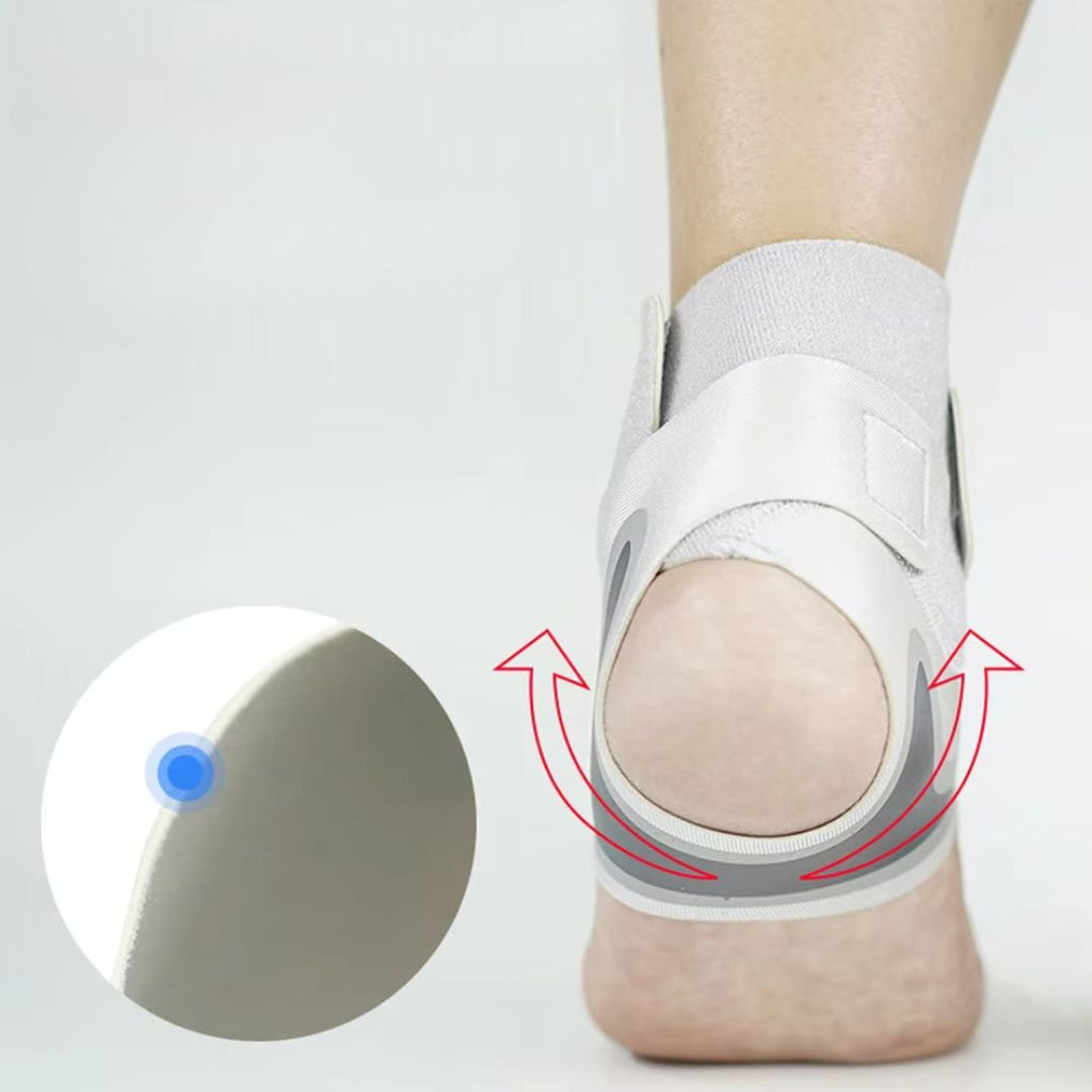 Chevillère de maintien réglable, blanc ou gris, du S au XL