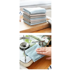 Chiffons microfibre de bambou, lot de 5 pour toute la maison