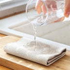 Chiffons microfibre de bambou, lot de 5 pour toute la maison