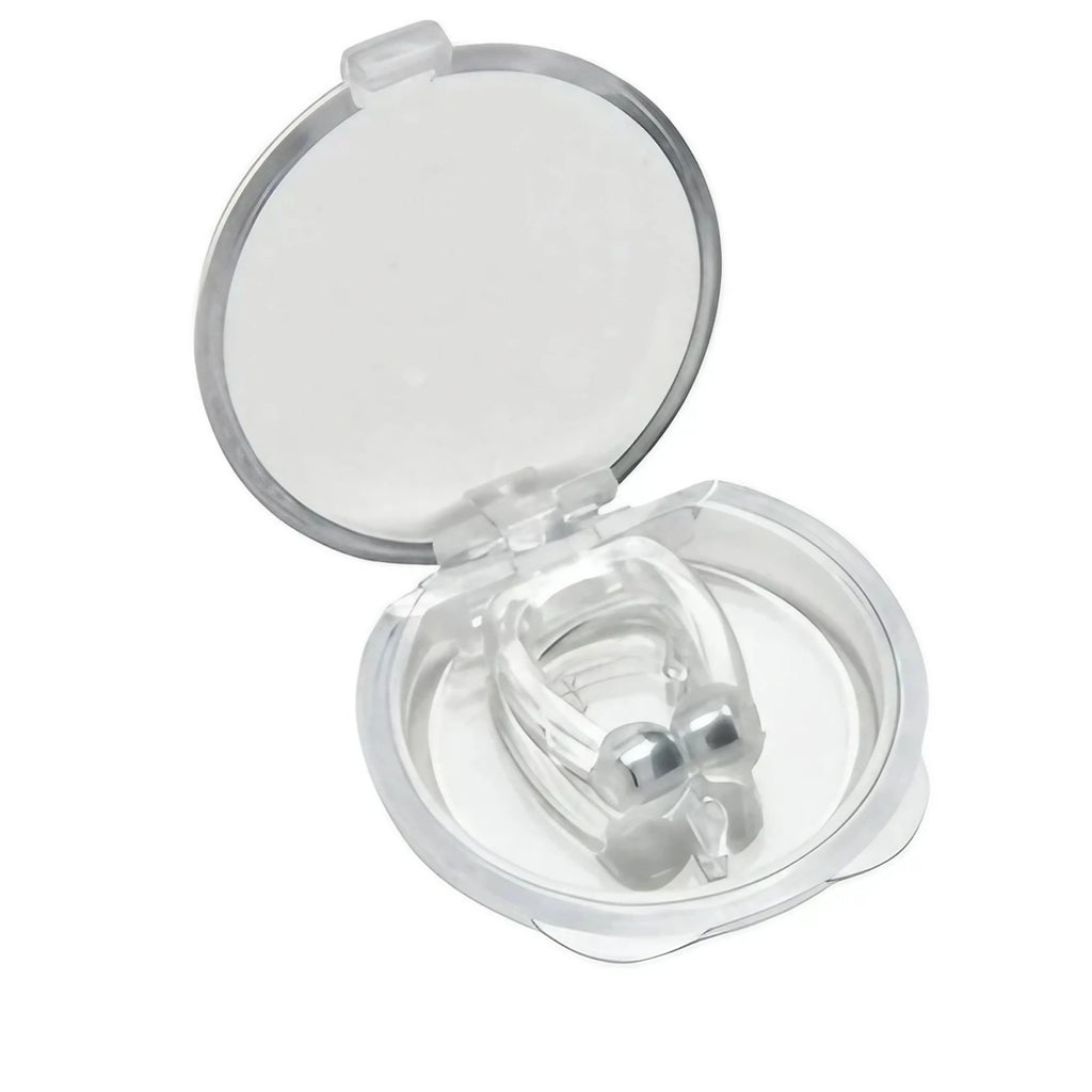 Clip nasal magnétique en silicone, compact et réutilisable