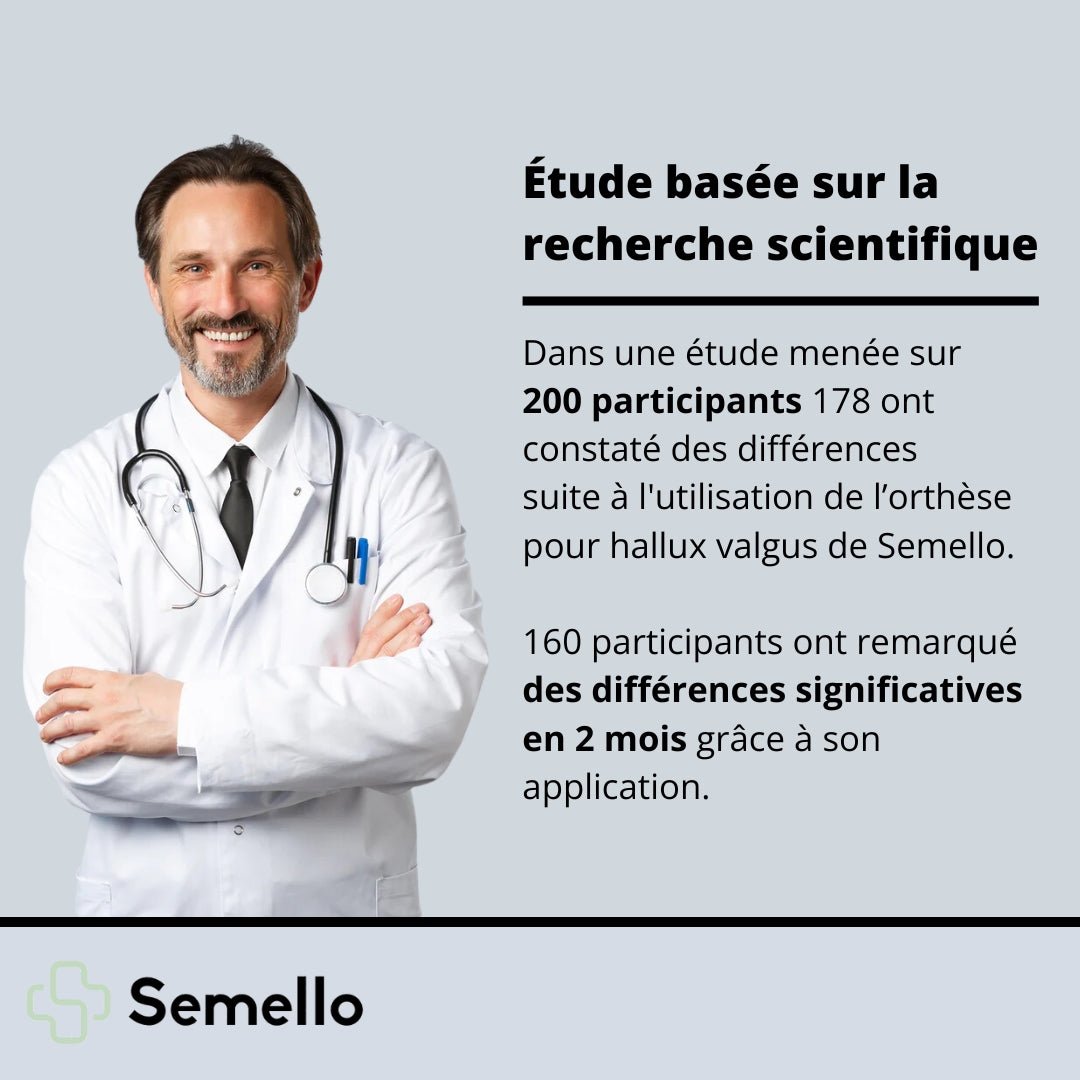 Coffret écarteur pour gros orteil avec semelles, du 35 au 46