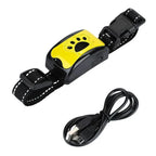 Collier anti-aboiement à vibration pour chien, rechargeable