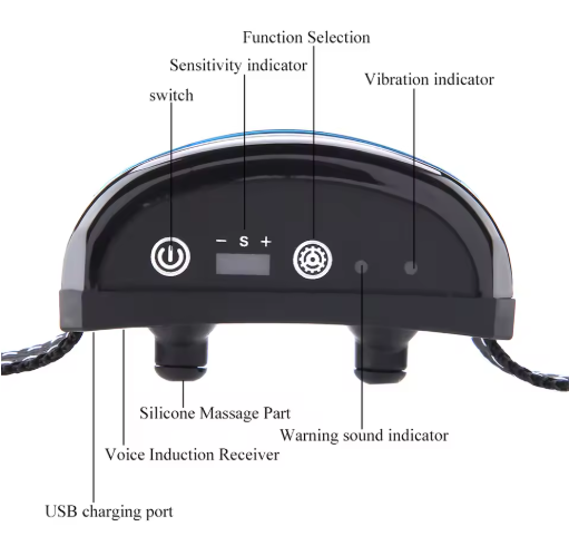 Collier anti-aboiement à vibration pour chien, rechargeable