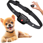 Collier anti-aboiement pour petit chien, vibration et son