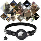 Collier chat réfléchissant à clochette, avec ou sans traceur