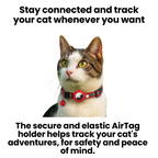 Collier pour chat en nylon réfléchissant, clochette, six coloris