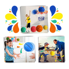 Ballon de basket silencieux en mousse pour jouer à l'intérieur