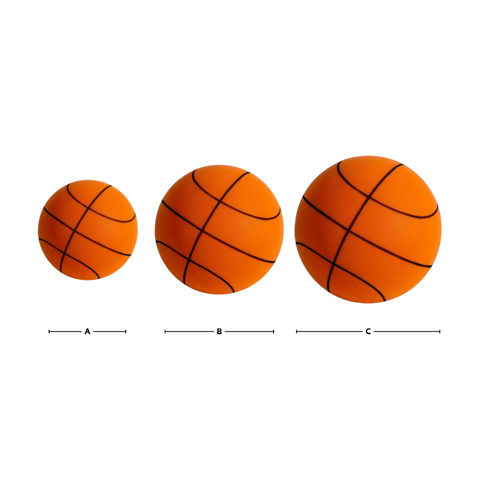 Ballon de basket silencieux en mousse pour jouer à l'intérieur