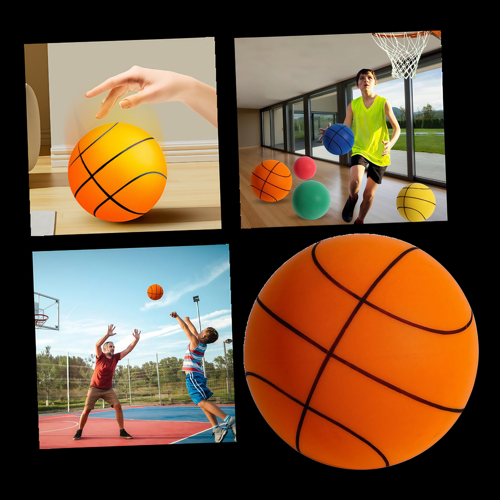 Ballon de basket silencieux en mousse pour jouer à l'intérieur