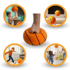 Ballon de basket silencieux en mousse pour jouer à l'intérieur