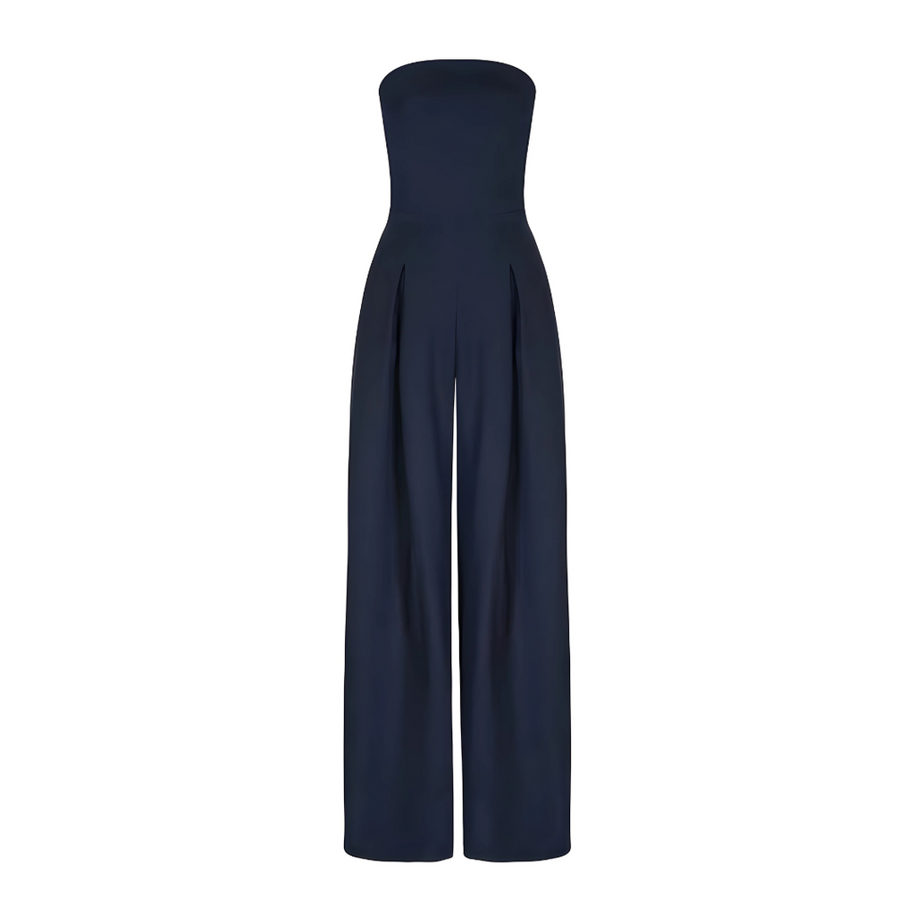 Combinaison pantalon femme bustier, coupe tailleur, du XS au XL