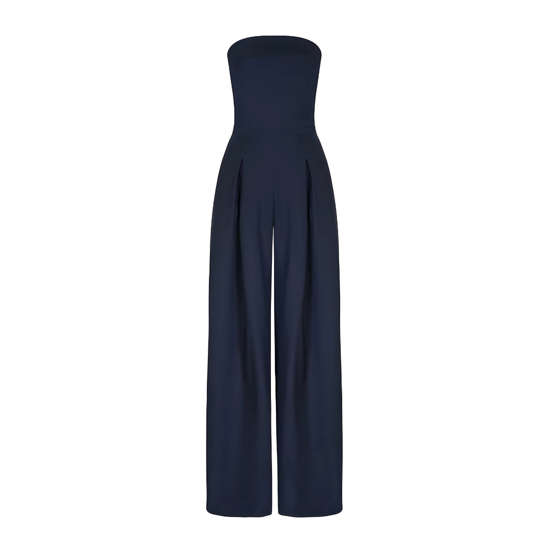 Combinaison pantalon femme bustier, coupe tailleur, du XS au XL