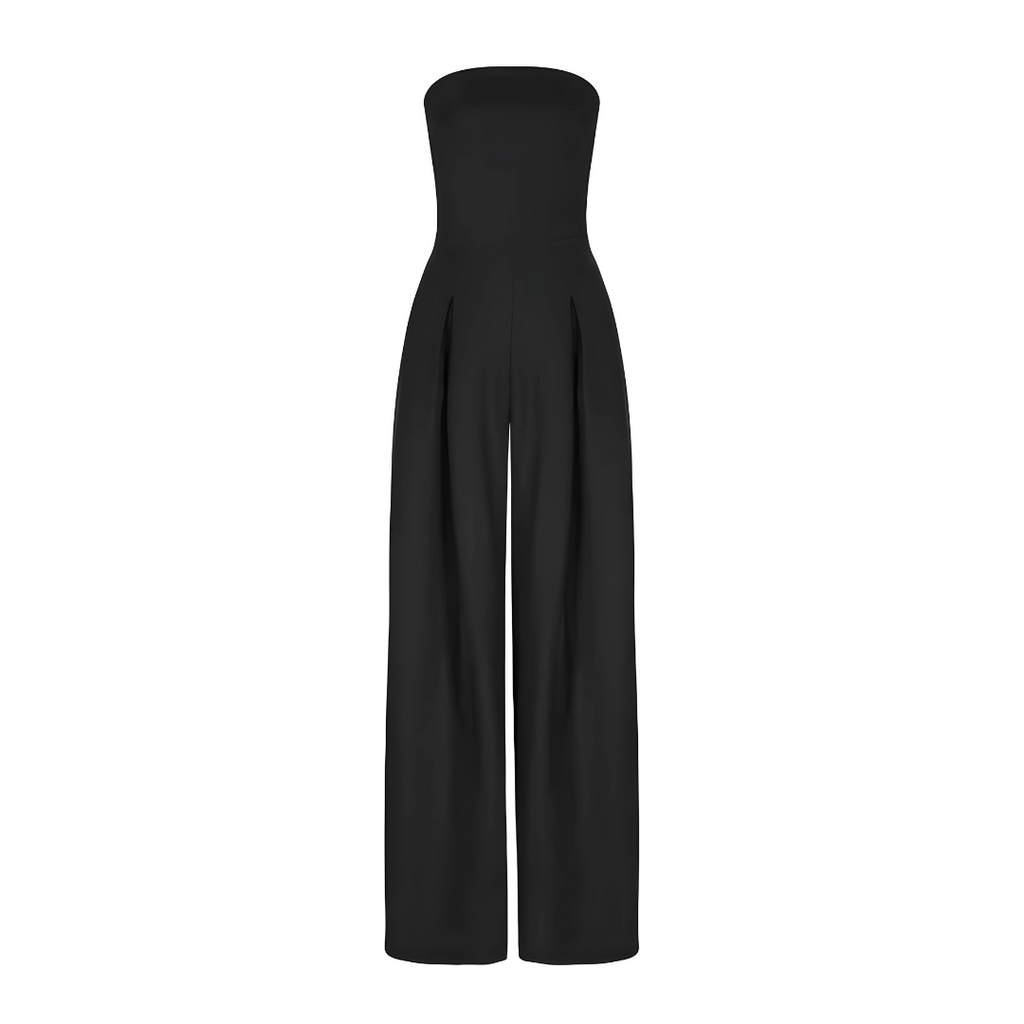 Combinaison pantalon femme bustier, coupe tailleur, du XS au XL