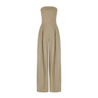 Combinaison pantalon femme bustier, coupe tailleur, du XS au XL