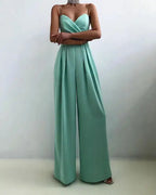 Combinaison longue femme, six coloris, du S au 3XL, vert