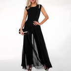 Combinaison femme en coton, coupe ajustée, noir ou bleu, noir