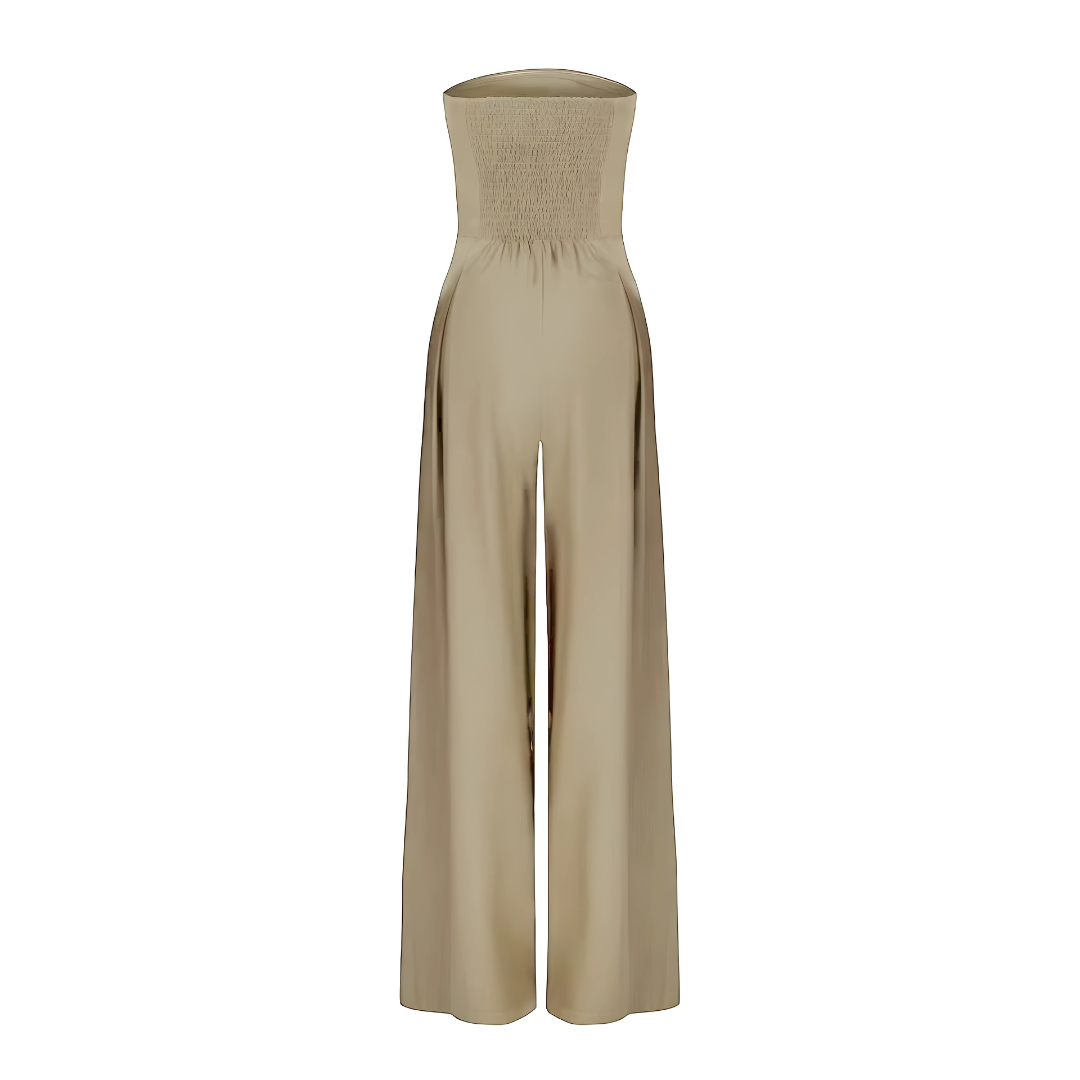 Combinaison bustier femme, jambes fluides, du S au XL