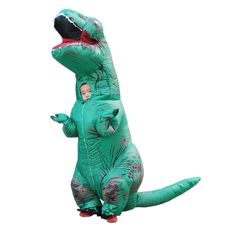 Déguisement dinosaure gonflable pour enfant et adulte, 8 coloris