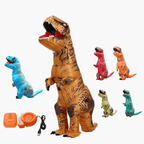 Déguisement dinosaure gonflable pour enfant et adulte, 8 coloris