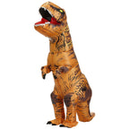 Déguisement dinosaure gonflable pour enfant et adulte, 8 coloris, jaune