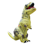 Déguisement dinosaure gonflable pour enfant et adulte, 8 coloris, vert pistache