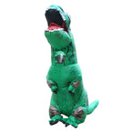 Déguisement dinosaure gonflable pour enfant et adulte, 8 coloris, vert