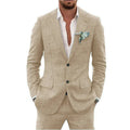Costume léger homme coupe ajustée, dix coloris, du S au 2XL, champagne