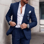Costume deux pièces homme pour mariage, du S au 5XL