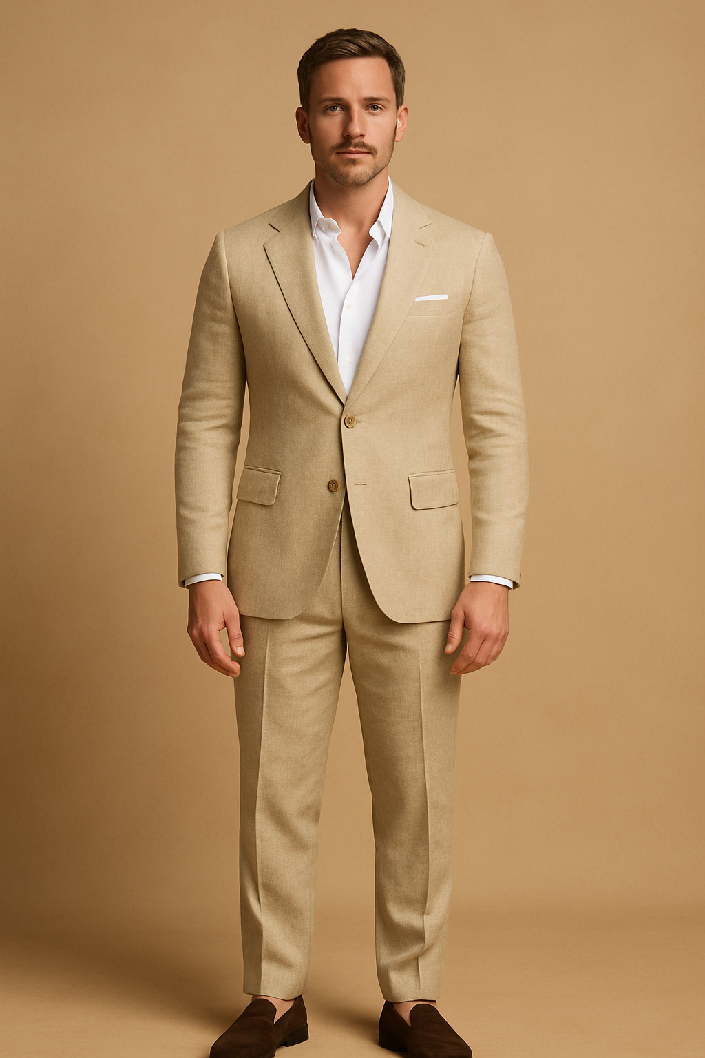 Costume deux pièces homme pour mariage, du S au 5XL