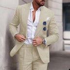 Costume deux pièces homme pour mariage, du S au 5XL