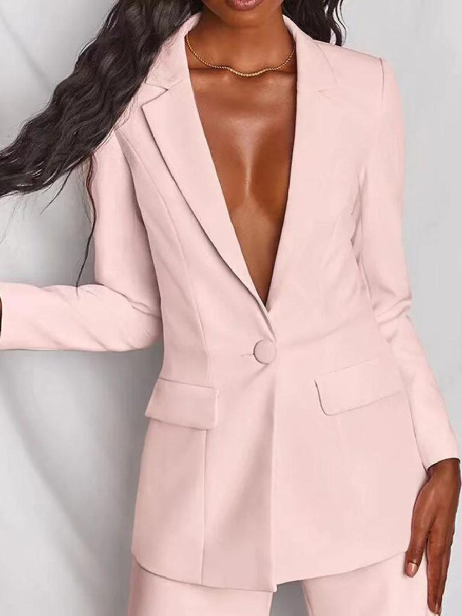 Tailleur femme d'automne, sept coloris, du S au 2XL