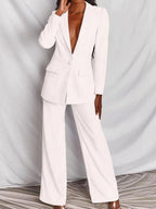 Tailleur femme d'automne, sept coloris, du S au 2XL, blanc