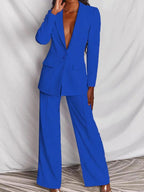 Tailleur femme d'automne, sept coloris, du S au 2XL, bleu