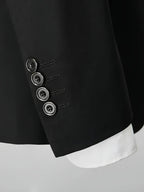 Costume homme deux pièces, veste à col revers et pantalon