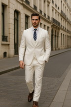 Costume homme 3 pièces, veste, gilet et pantalon, neuf coloris