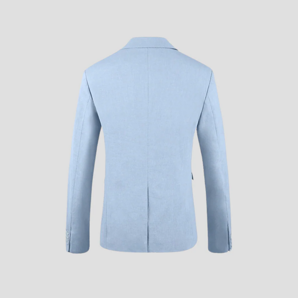 Costume d'été homme léger, veste deux boutons, du M au 6XL