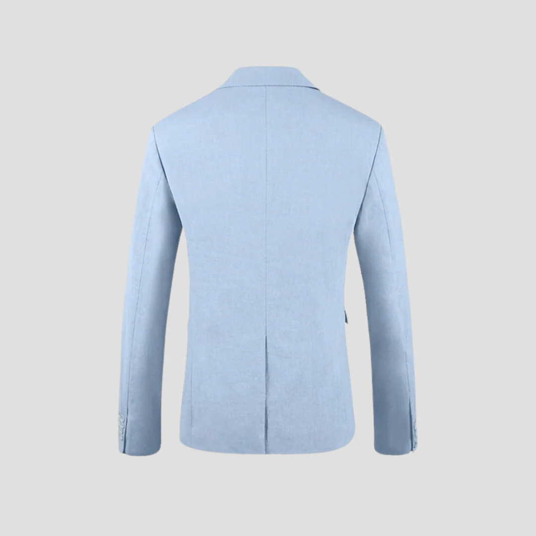 Costume d'été homme léger, veste deux boutons, du M au 6XL