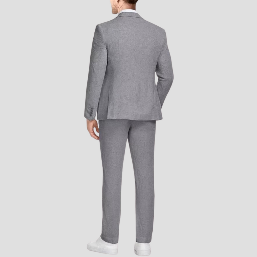 Costume d'été homme léger, veste deux boutons, du M au 6XL
