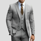 Costume trois pièces homme coupe slim, treize coloris, gris