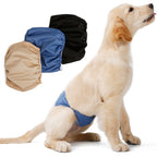 Couche pour chien mâle réglable, trois coloris, du XS au XXL