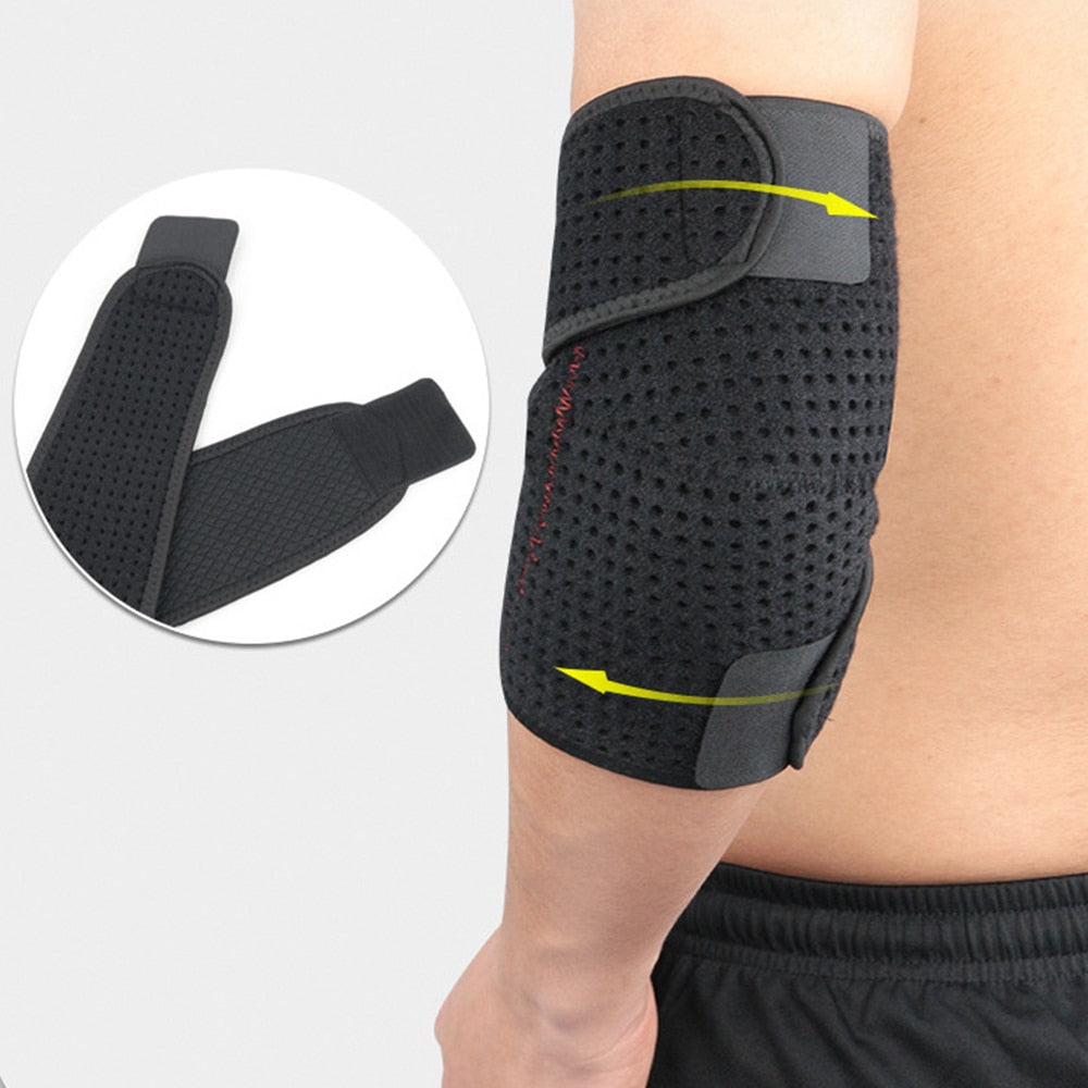 Coudière de maintien pour le sport, sangles réglables, du S au XL