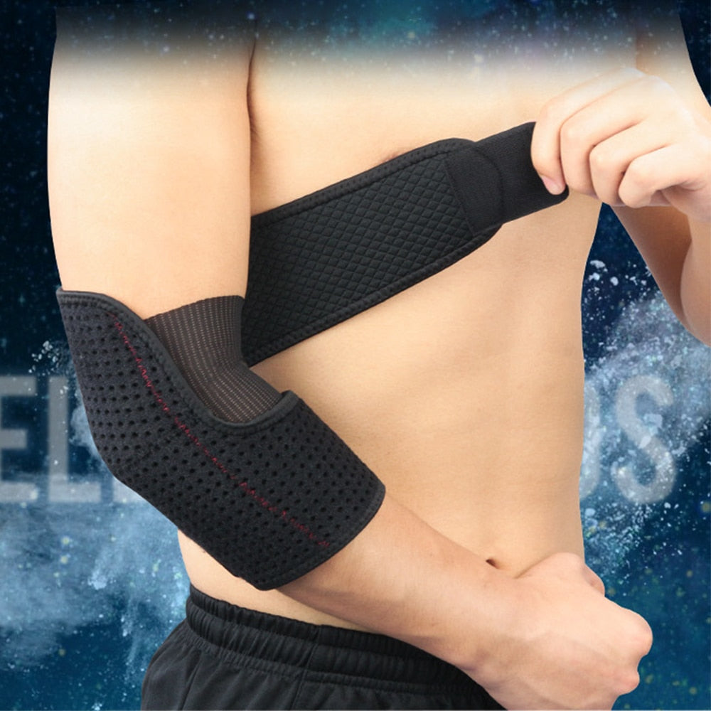 Coudière de maintien pour le sport, sangles réglables, du S au XL